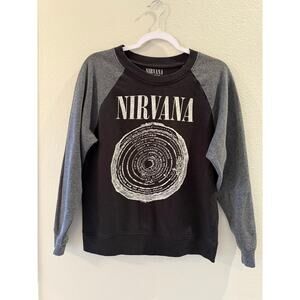 Nirvana Vestibules Circles of Hell Vintage Sweatshirt Size S Crewneck Black Grey